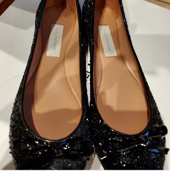 Sz 36.5 NIB $265 L'Autrechose sparkling ballet flats - Picture 1 of 14